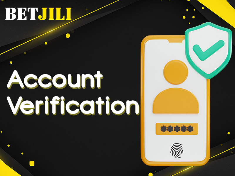 Betjili account verification process.