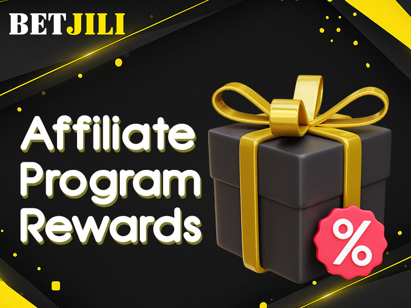 Betjili affiliate rewards based on player activity.