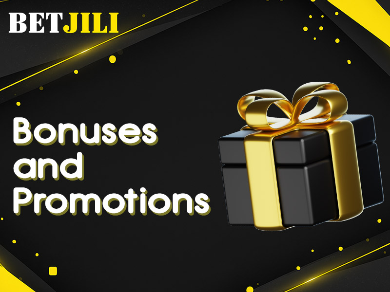 List of top promotions on Betjili platform, including bonuses for registration, friend invitation, and birthday gift.