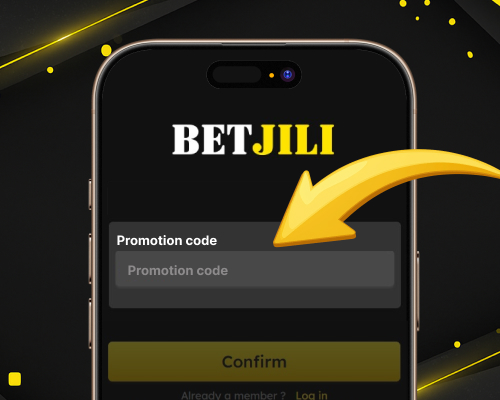 Enter bonus code in promotion field