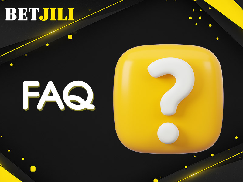 FAQ section on website pages with common questions and answers