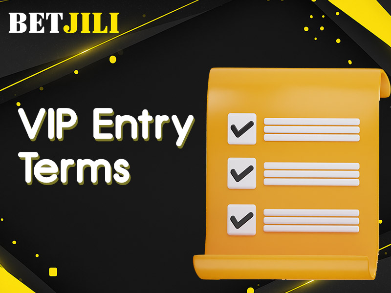 Betjili VIP membership requirements for active players.