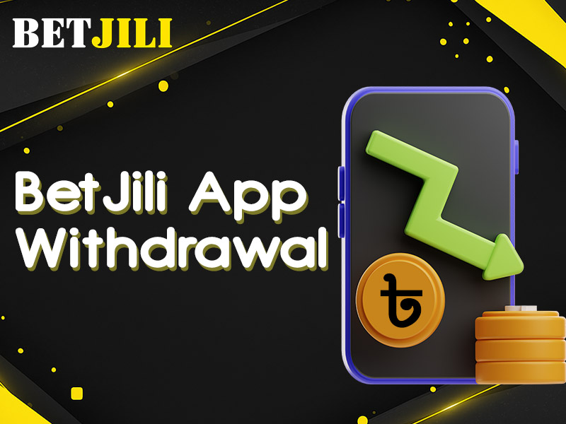 Withdrawing funds using the BetJili app